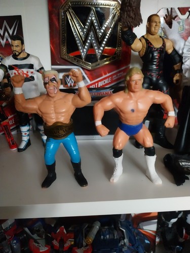 Sting and lexluger wcw galoob - wcw,