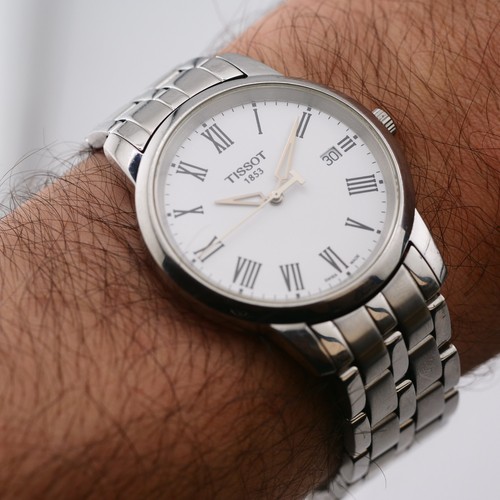 Tissot 1853 mens quartz white - quartz,