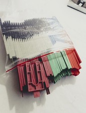 100 Plastic Horseshoe Packers Glazing Frame Door Window Packing Spacers 1-6mm