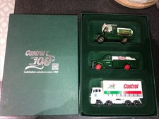 lledo Castrol Diecast 3 Piece Vehicle Set 100 Year Anniversary Presentation Box