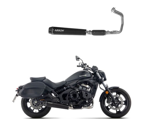Complete exhaust system arrow - complete,