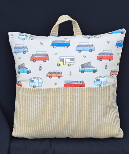 Reading cushion cover camper