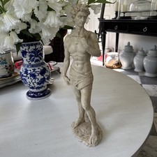 VTG. Plaster Statue Of An
