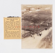 CHINA NANKING ABOVE THE CITY