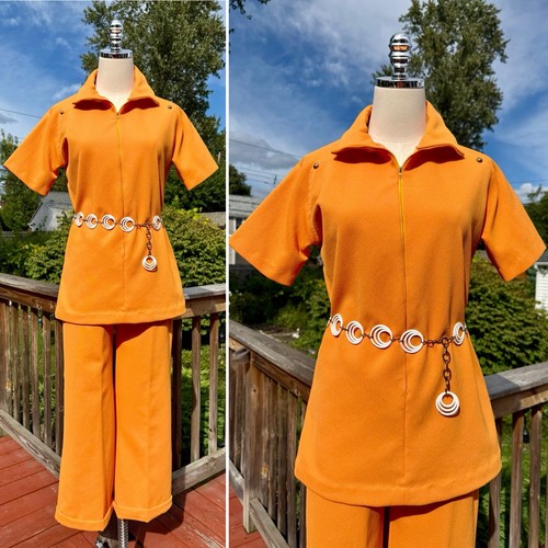 Vintage 70s mod orange - 70s,