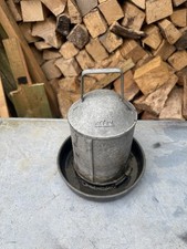 Vintage Eltex Chicken Poultry Pheasant Water Trough Waterer Drinker