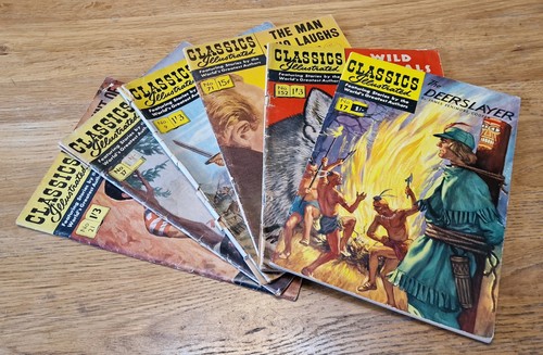 Classics illustrated lot - illustrated,