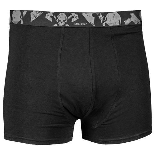 Mil tec boxer shorts - shorts, skull