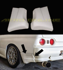M Type Rear Bumper Pod Spats FRP For Nissan Skyline R32 GTS GTST