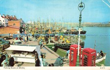 R682173 Fishing Boats at Whitby. E. T. W. Dennis and Sons Ltd. Photocolour. 1970