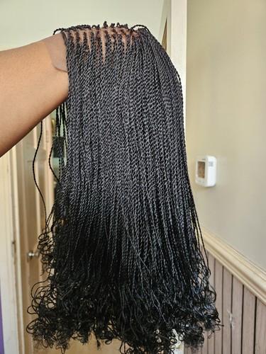 Handmade braided wig - , 16inches