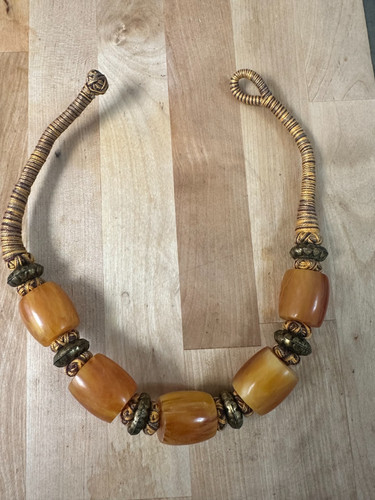 Vintage choker necklace - choker, w/