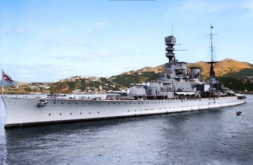 Royal navy battlecruiser hms - royal,