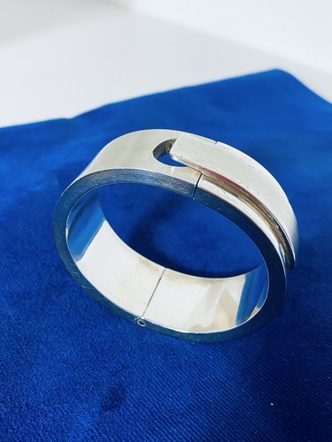 Vintage 950 silver cuff - silver,