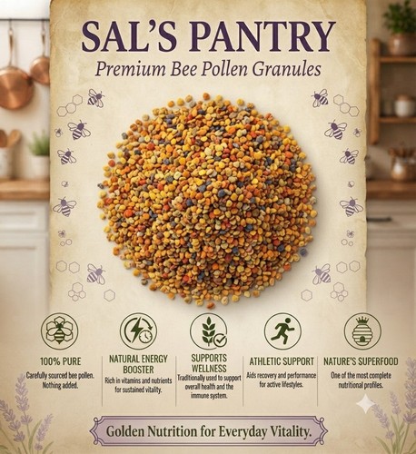 Raw natural bee pollen - raw,