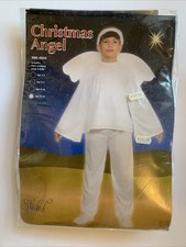 Childs Christmas Angel Costume Halo Christmas Nativity 11-13 Yrs