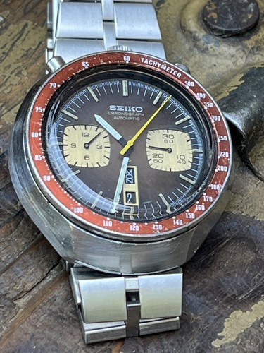 Seiko bullhead chronograph - seiko,