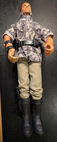 Action man figure moving - action,