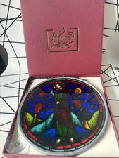 Winged Heart La Creation  Stained Glass Window Suncatcher - 6" Religious Jesus