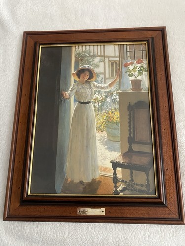 Vintage framed print - framed, the
