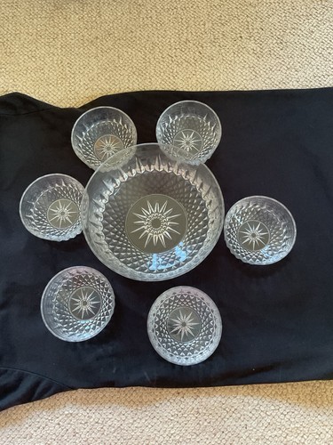 Glass trifle bowl dishes - glass, 6