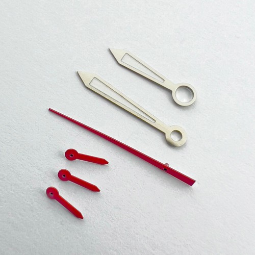 Set hands silver red - hands,