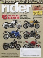 Rider Motorcycle Magazine