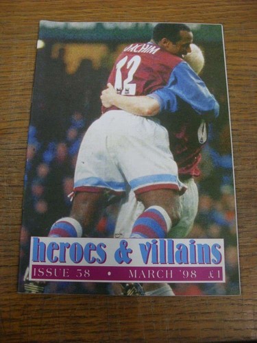 Mar 1998 fanzine aston villa - fanzine:,