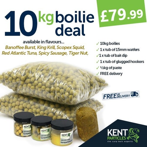 10kg tiger nut boilies deal - 10kg,