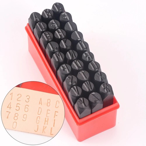 Letter number stamp punch - number,
