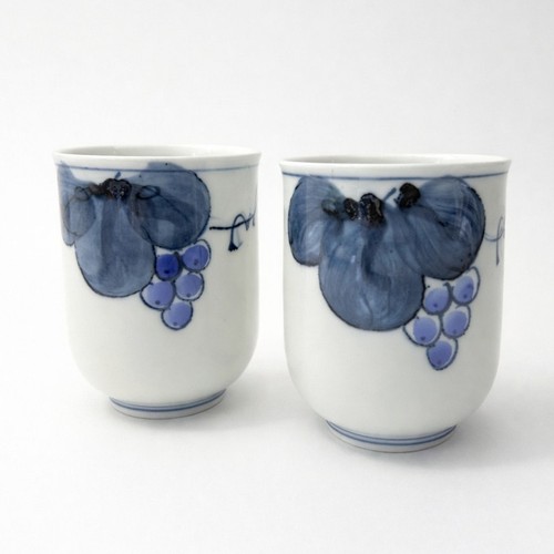 Pair vintage japanese arita - pair,