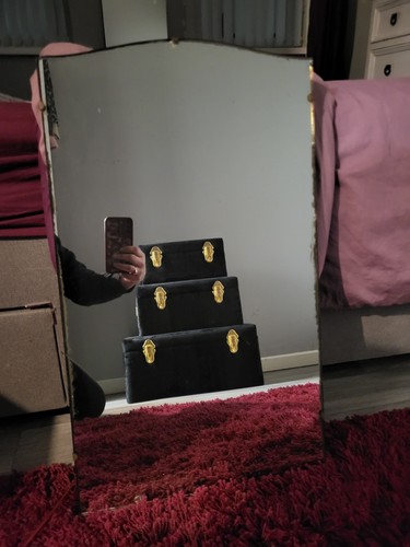 Old heavy mirror - heavy,