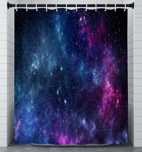 Galaxy shower curtain for - galaxy,