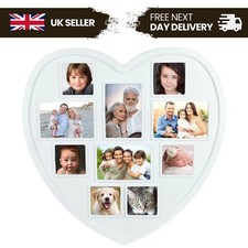 White Heart Shaped Multi