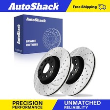 Front Drilled Slotted Brake