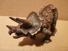 Airfix Triceratops Built And Painted Dinosaur Model Kit vintage Heller