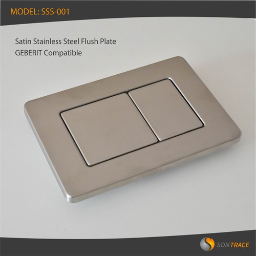 Stainless steel flush - stainless,