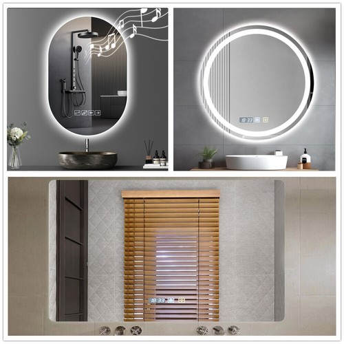 Illuminated bathroom mirror - illuminated,