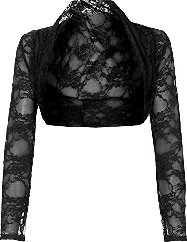 Womens cropped lace shrug - womens,