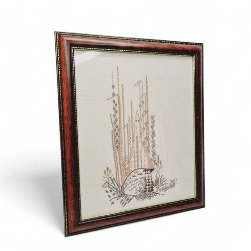 Vintage embroidery harvest - vintage,