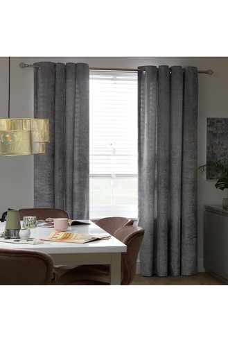 Argos home velvet eyelet - home,