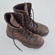 BRITISH ARMY Boots 8W Brown