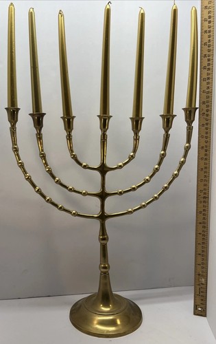 Large solid brass branch - large,