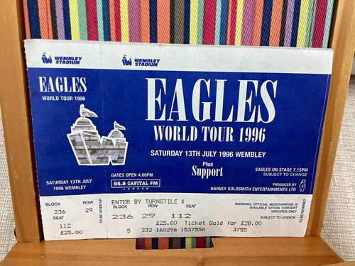 Eagles world tour - world, 1996
