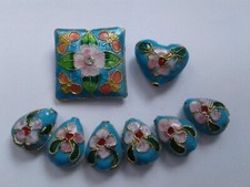 Collection of 8 Cloisonne