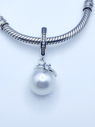 Pearl dangle charm ring - charm,