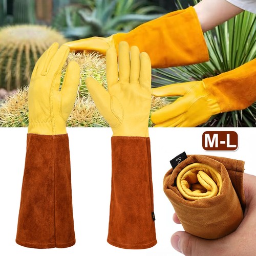 Cowhide leather gloves heavy - gloves,