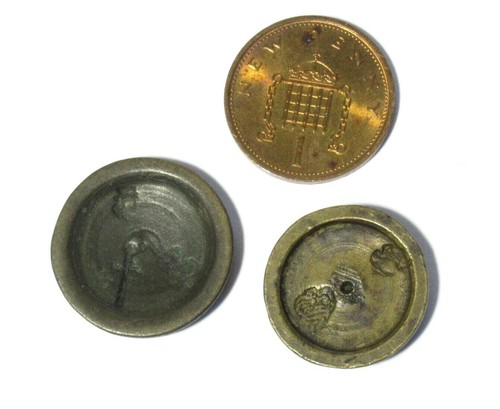 18thc georgian brass coin - 2,