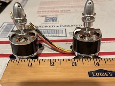 2 Brushless Motors Unknown RPM RC Aircraft Models Opened US Seller