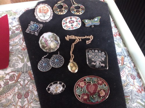 Untested cloisonne enamel - cloisonne,